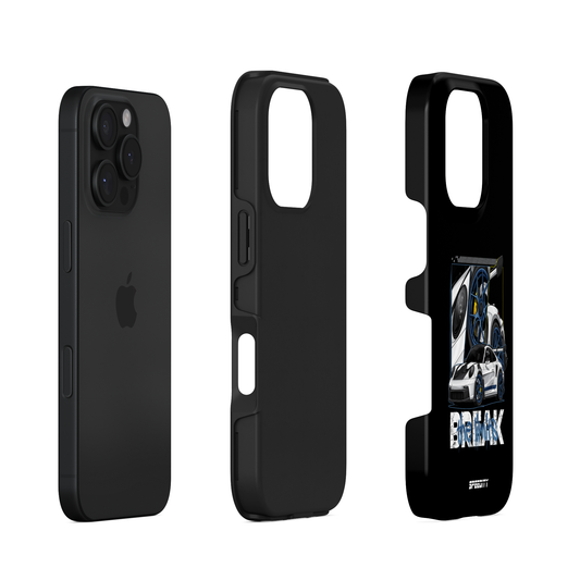 Black phone case "Break the limits"