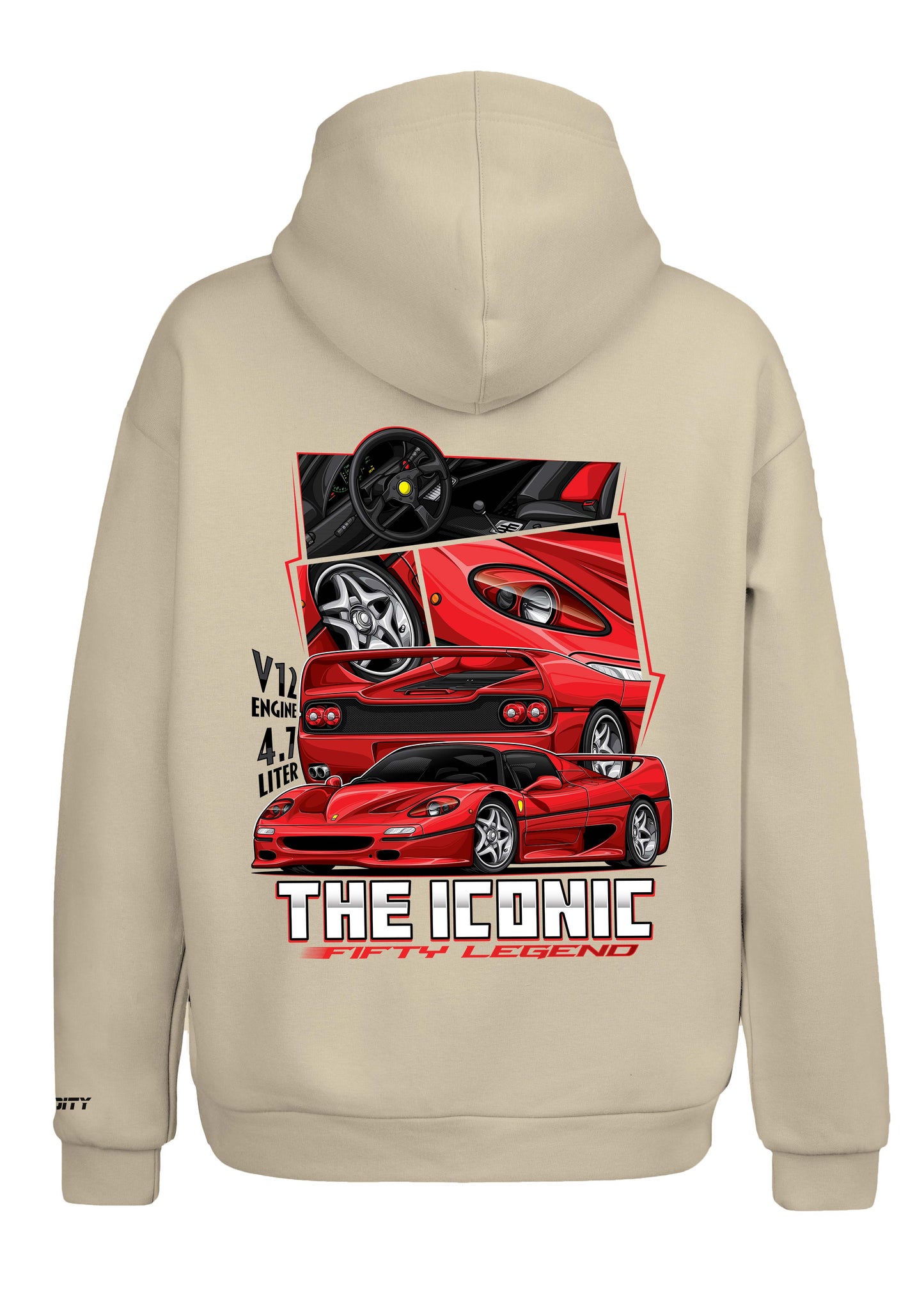 Hoodie "The Iconic Fifty Legend"
