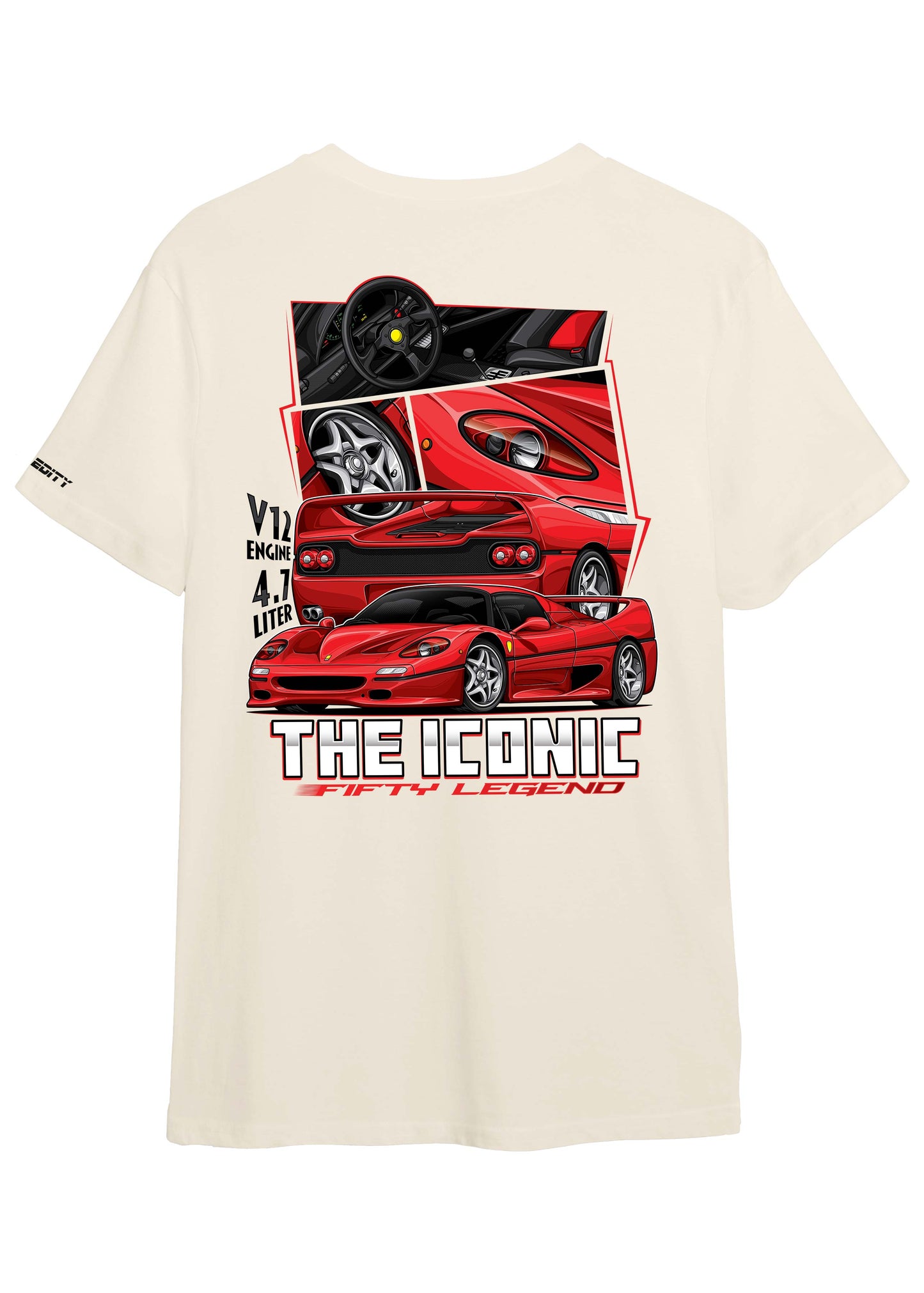 T-shirt "The Iconic Fifty Legend"