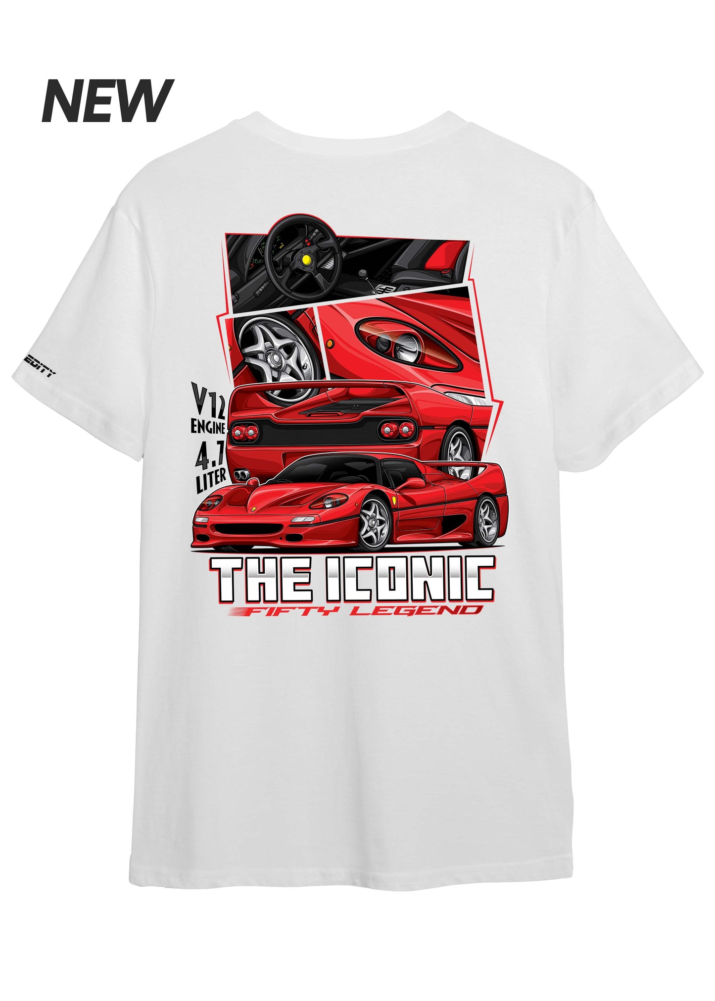 T-shirt "The Iconic Fifty Legend"