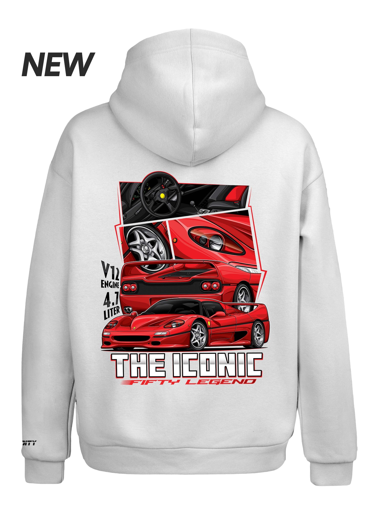 Hoodie "The Iconic Fifty Legend"