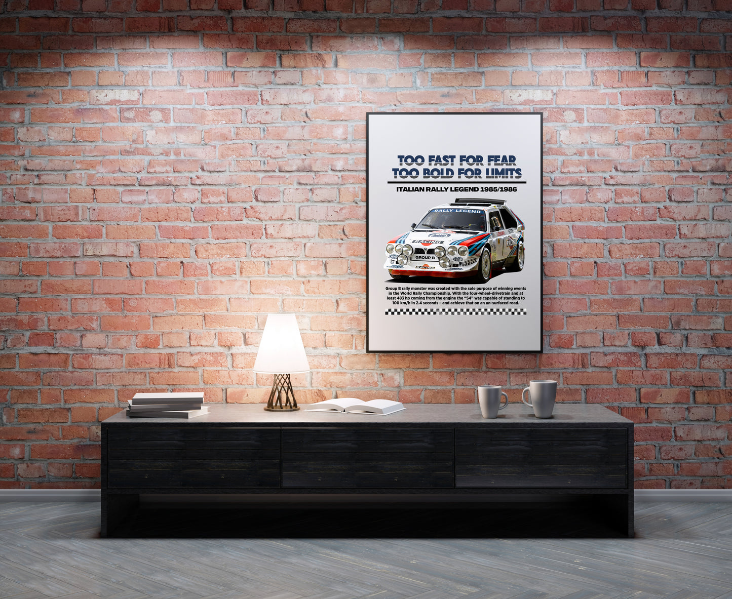 Poster "Italian Rally Legend"