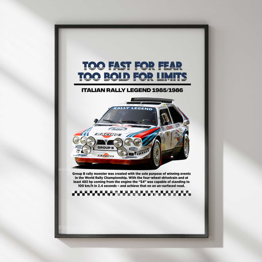 Poster "Italian Rally Legend"