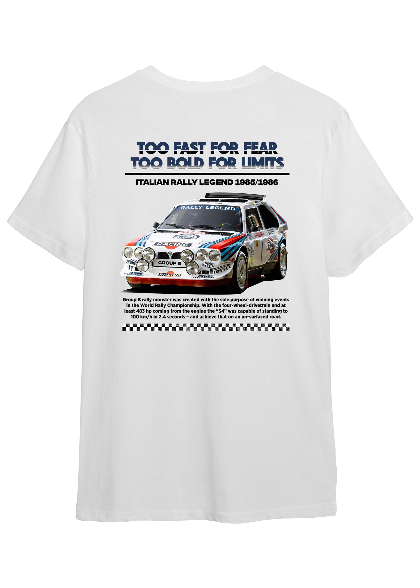 T-shirt "Italian Rally Legend"