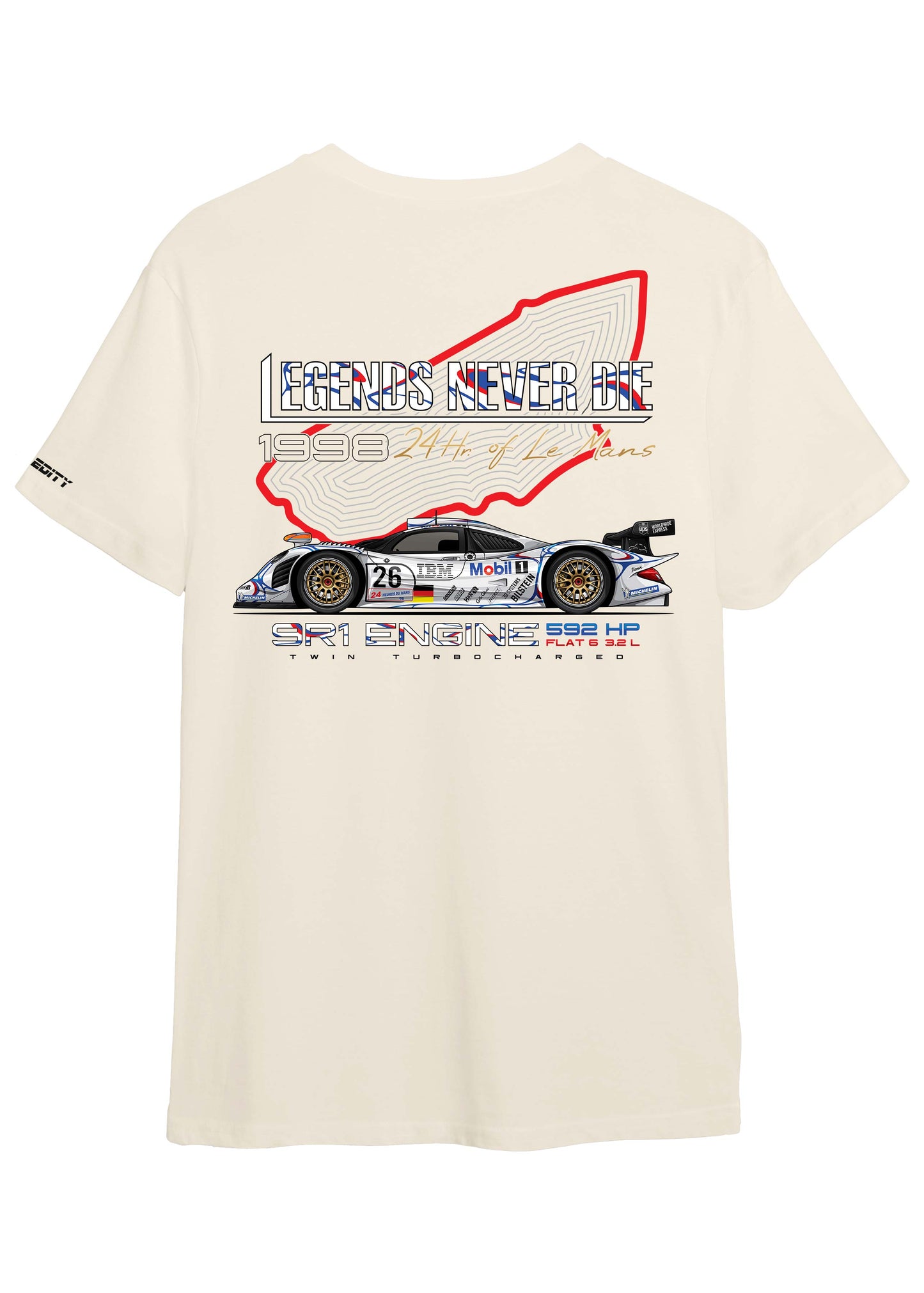 T-shirt "Legends Never Die"
