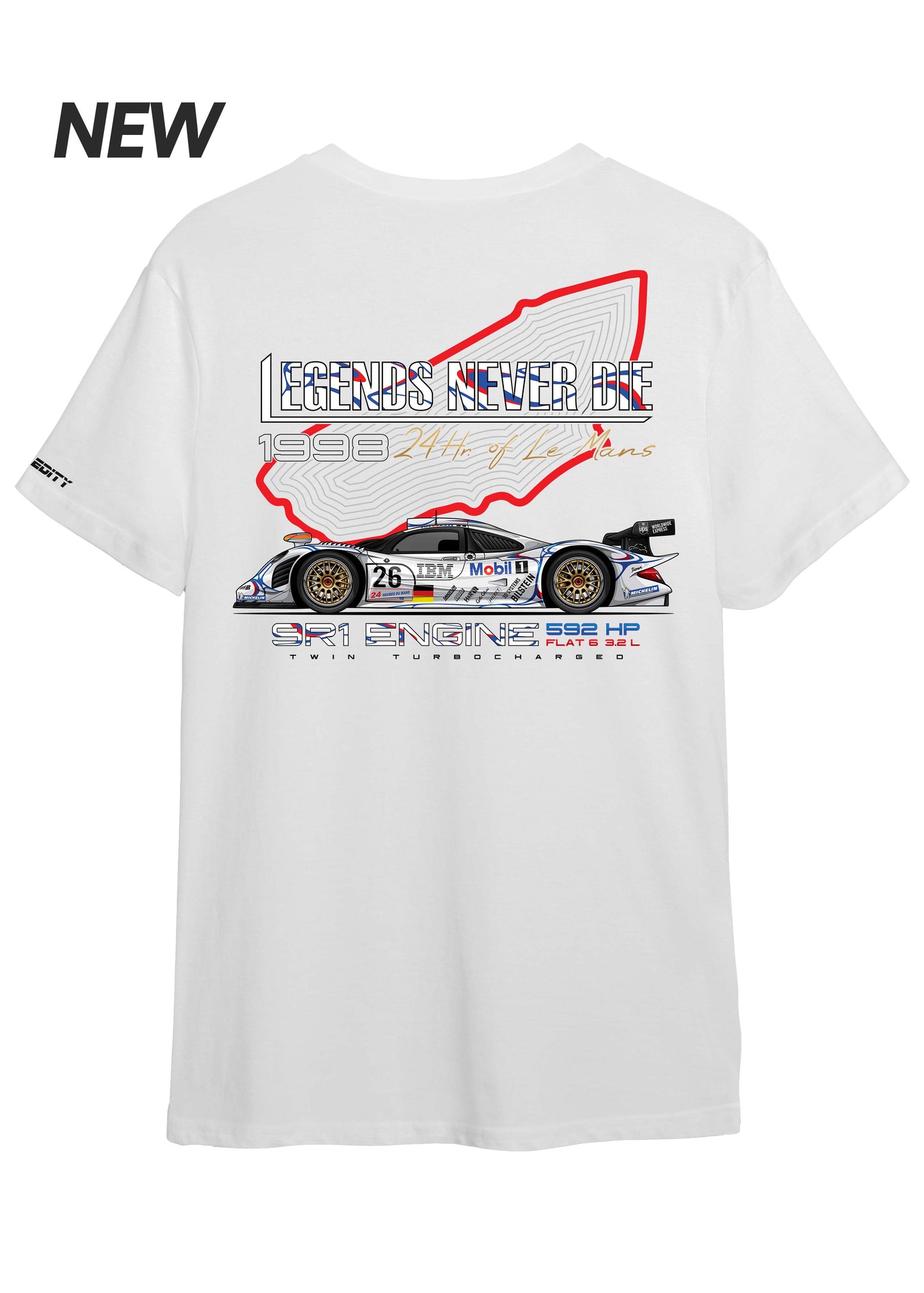 T-shirt "Legends Never Die"