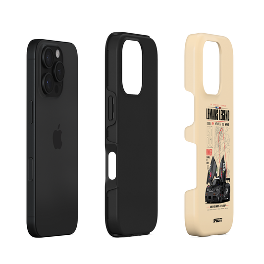 Beige phone case "Lemans Legend"