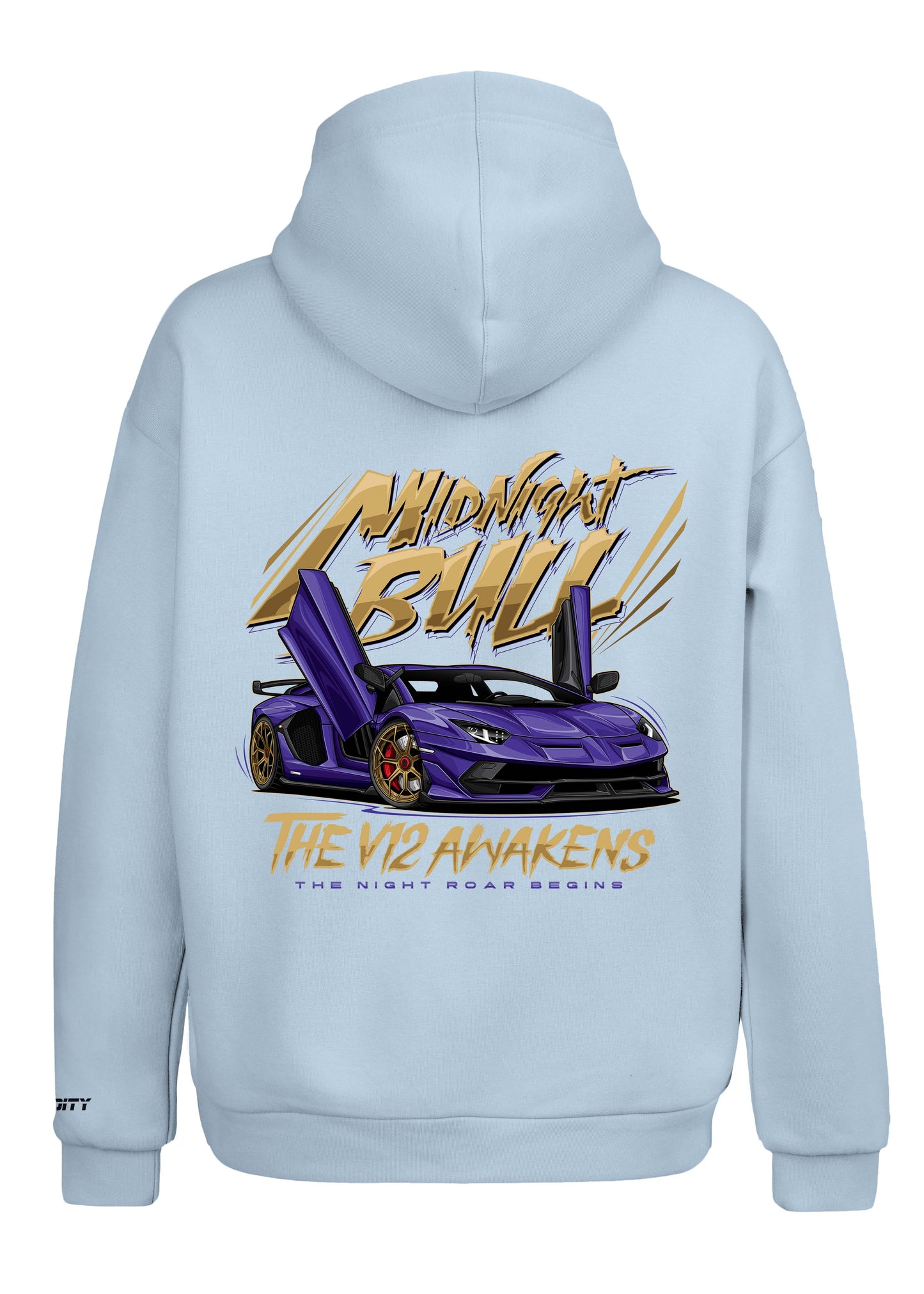 Hoodie "Midnight Bull"