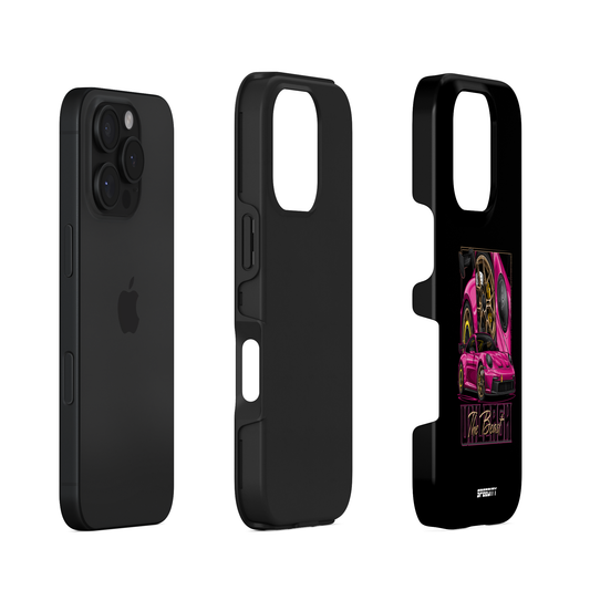 Black phone case "Unleash The Beast"