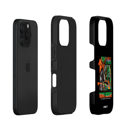 Black phone case "Wankel Warrior"