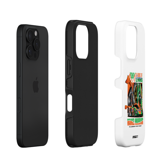 White phone case "Wankel Warrior"