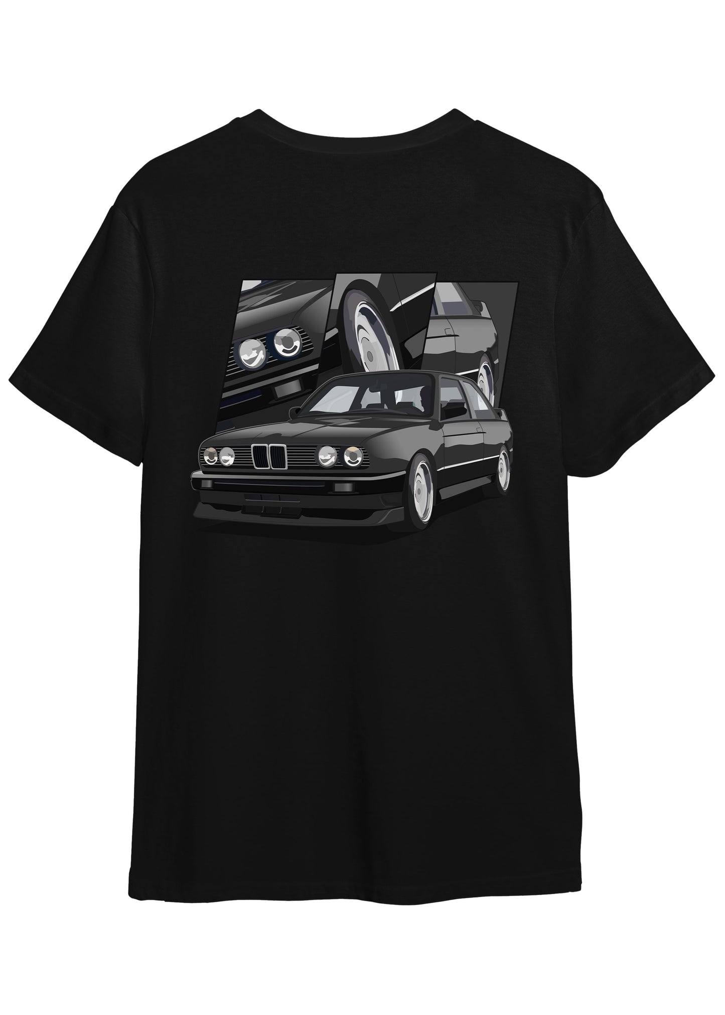 T-shirt "Black M3 E30"