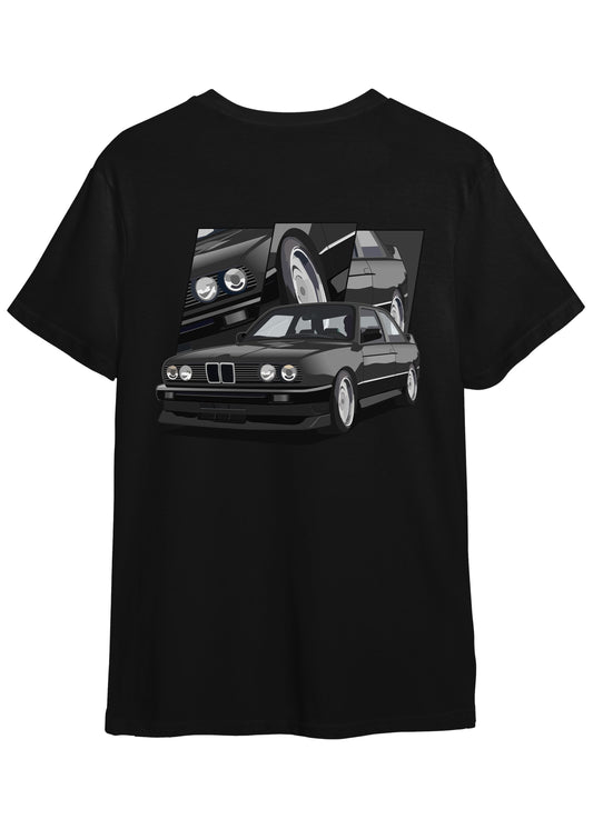 T-shirt "Black M3 E30"