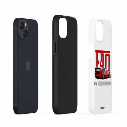 White phone case "F40"