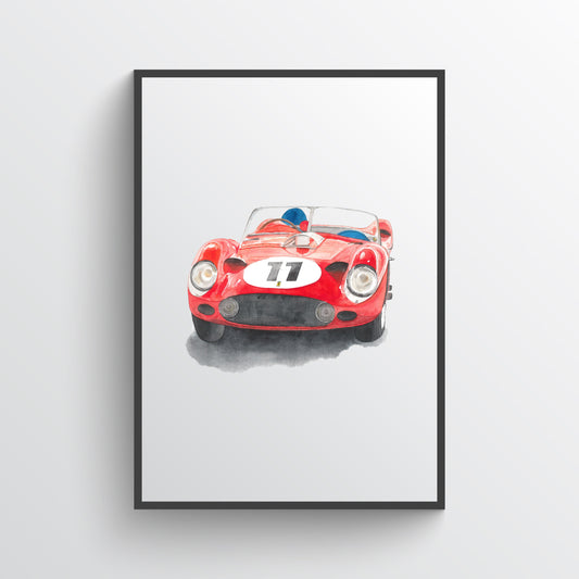 Poster "250 GTO art"