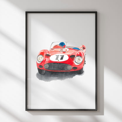 Poster "250 GTO art"