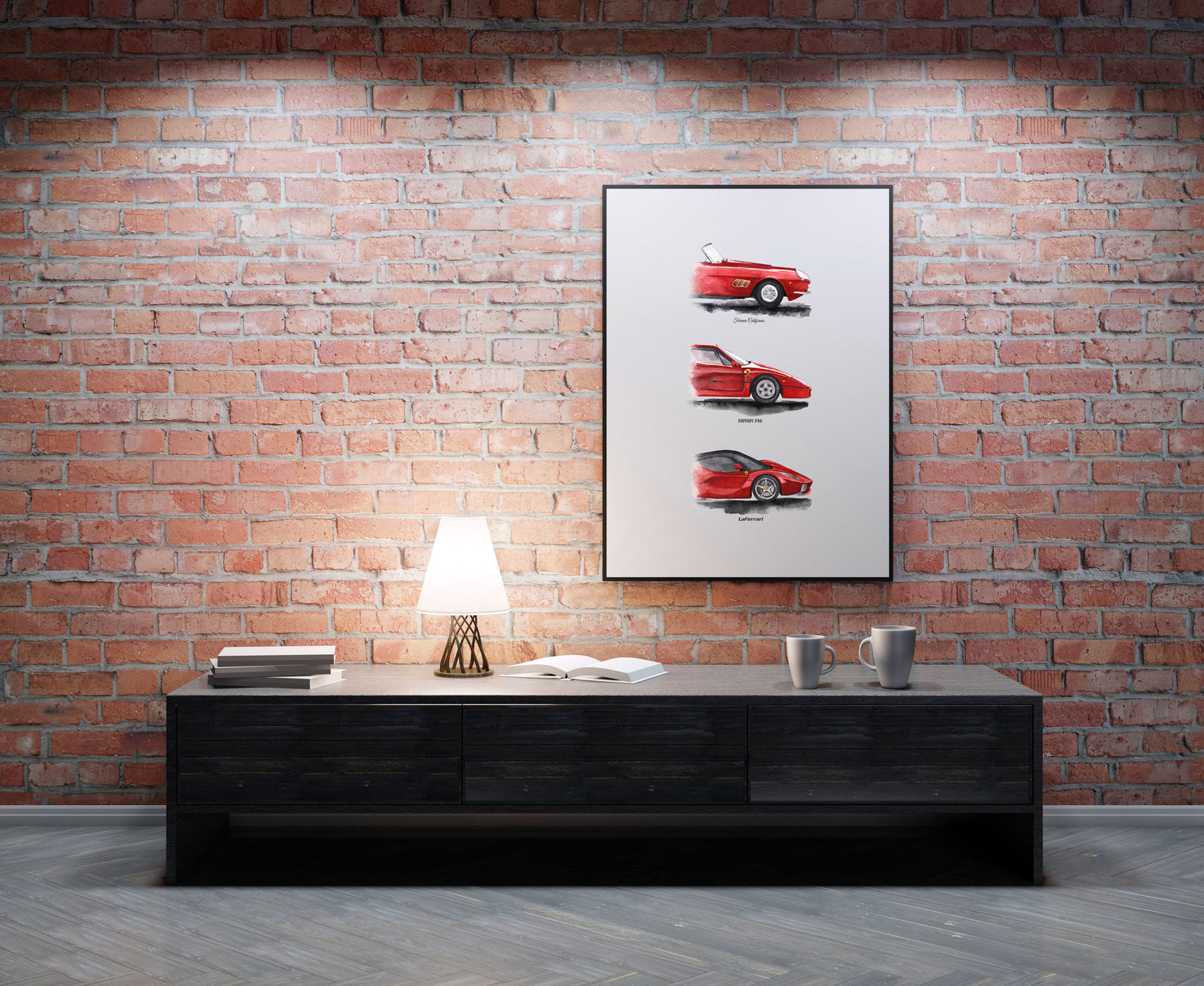 Poster "Ferrari art"