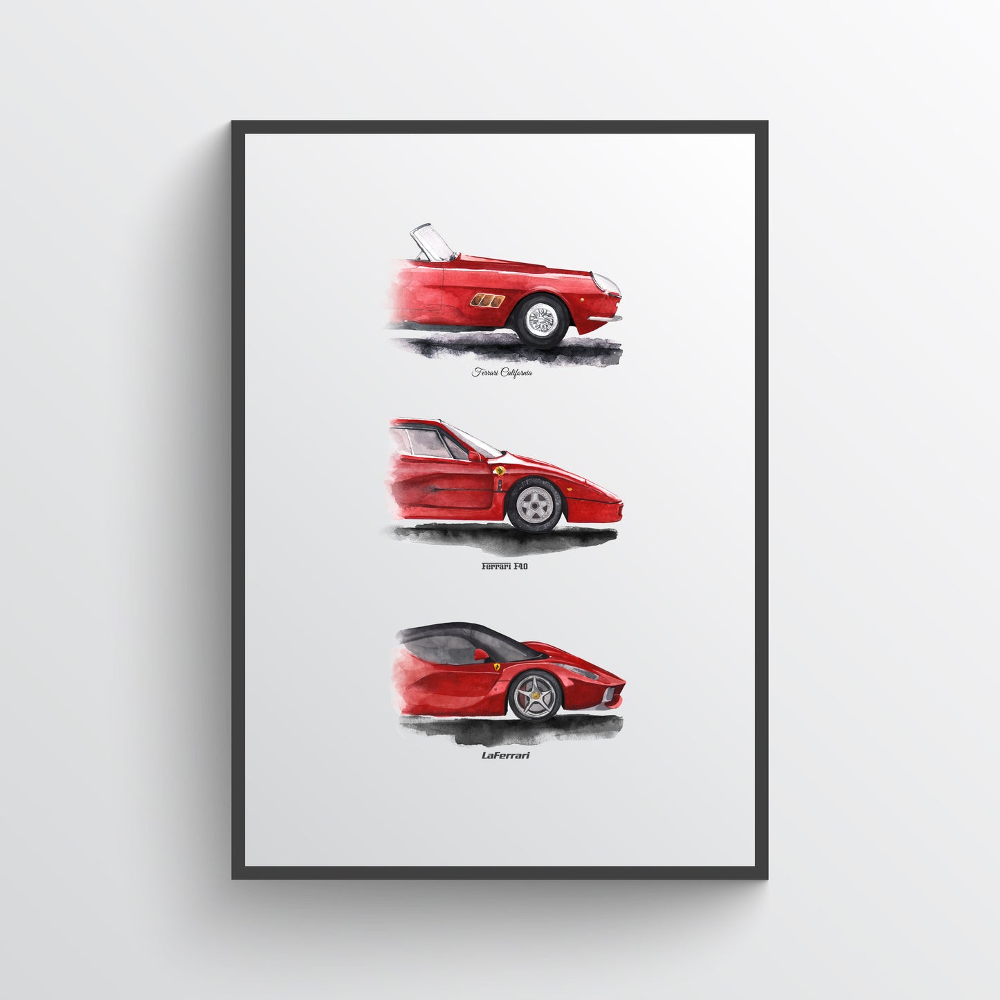 Poster "Ferrari art"