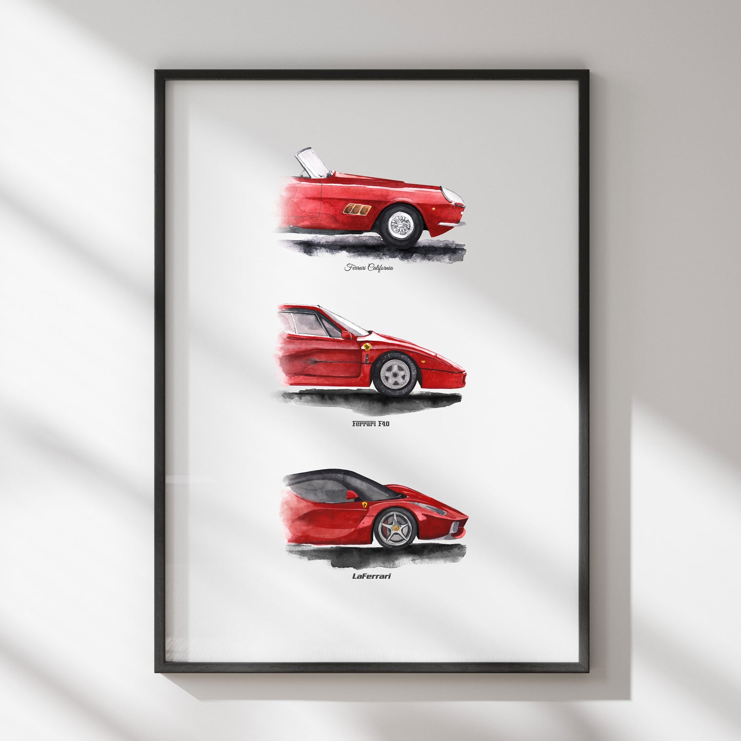 Poster "Ferrari art"