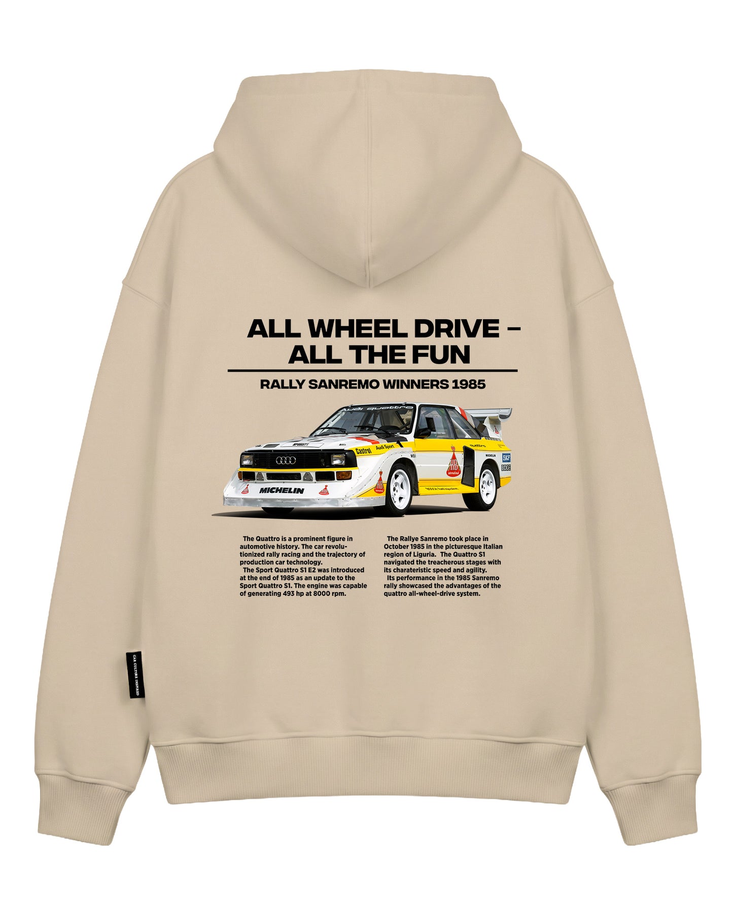 Hoodie "AWD - All the fun"