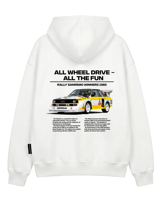 Hoodie "AWD - All the fun"