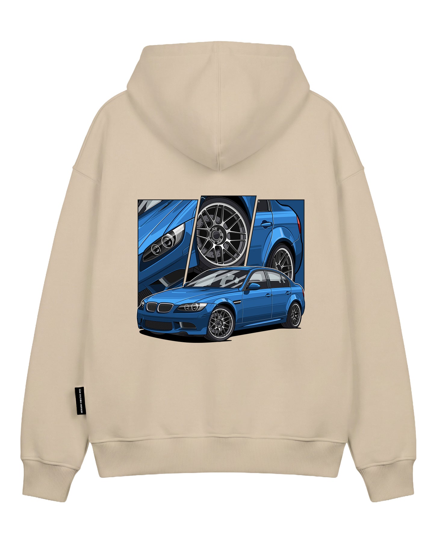 Hoodie "Blue M3 E90"