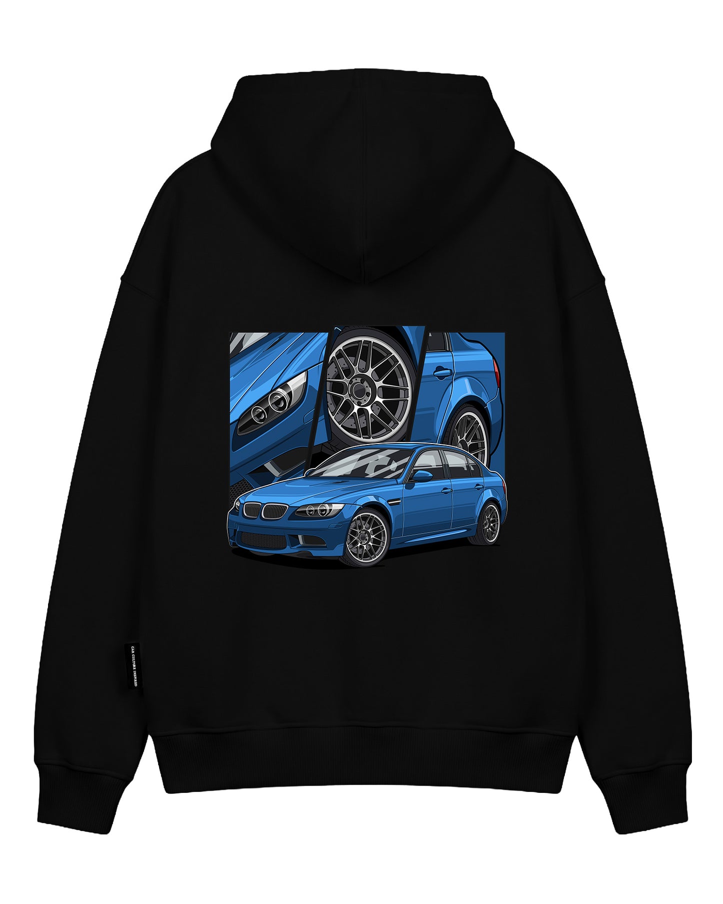 Hoodie "Blue M3 E90"