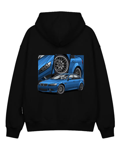 Hoodie "Blue M3 E90"