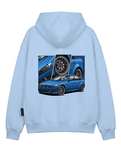 Hoodie "Blue M3 E90"