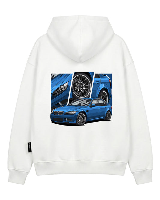 Hoodie "Blue M3 E90"