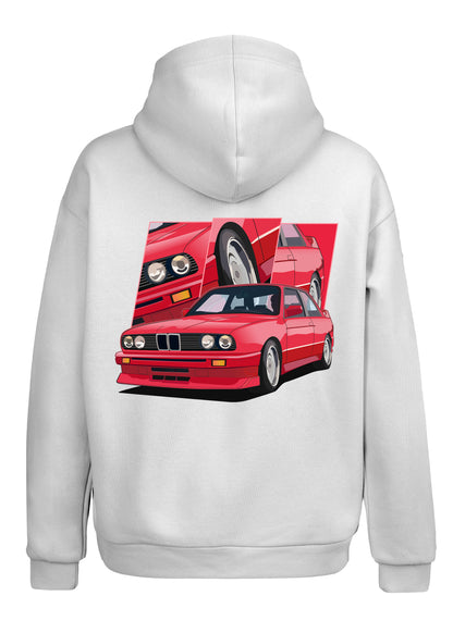 Hoodie "Red M3 E30"