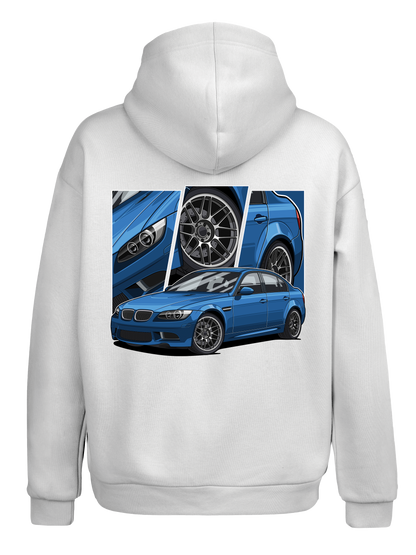 Hoodie "Blue M3 E90"