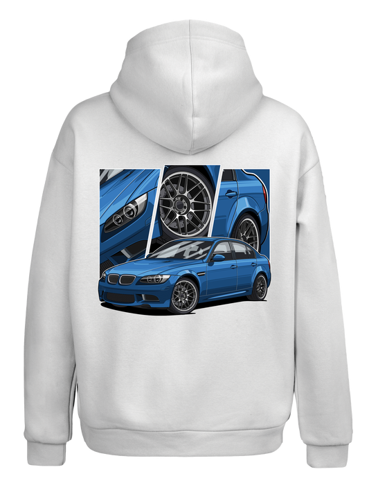 Hoodie "Blue M3 E90"