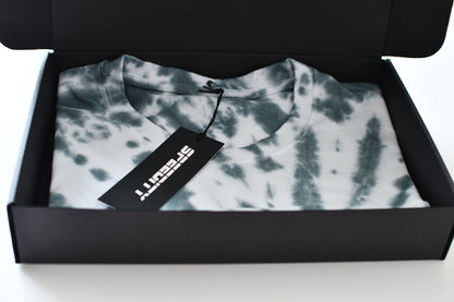 Tie-Dye Speedity T-Shirt Grey Blue