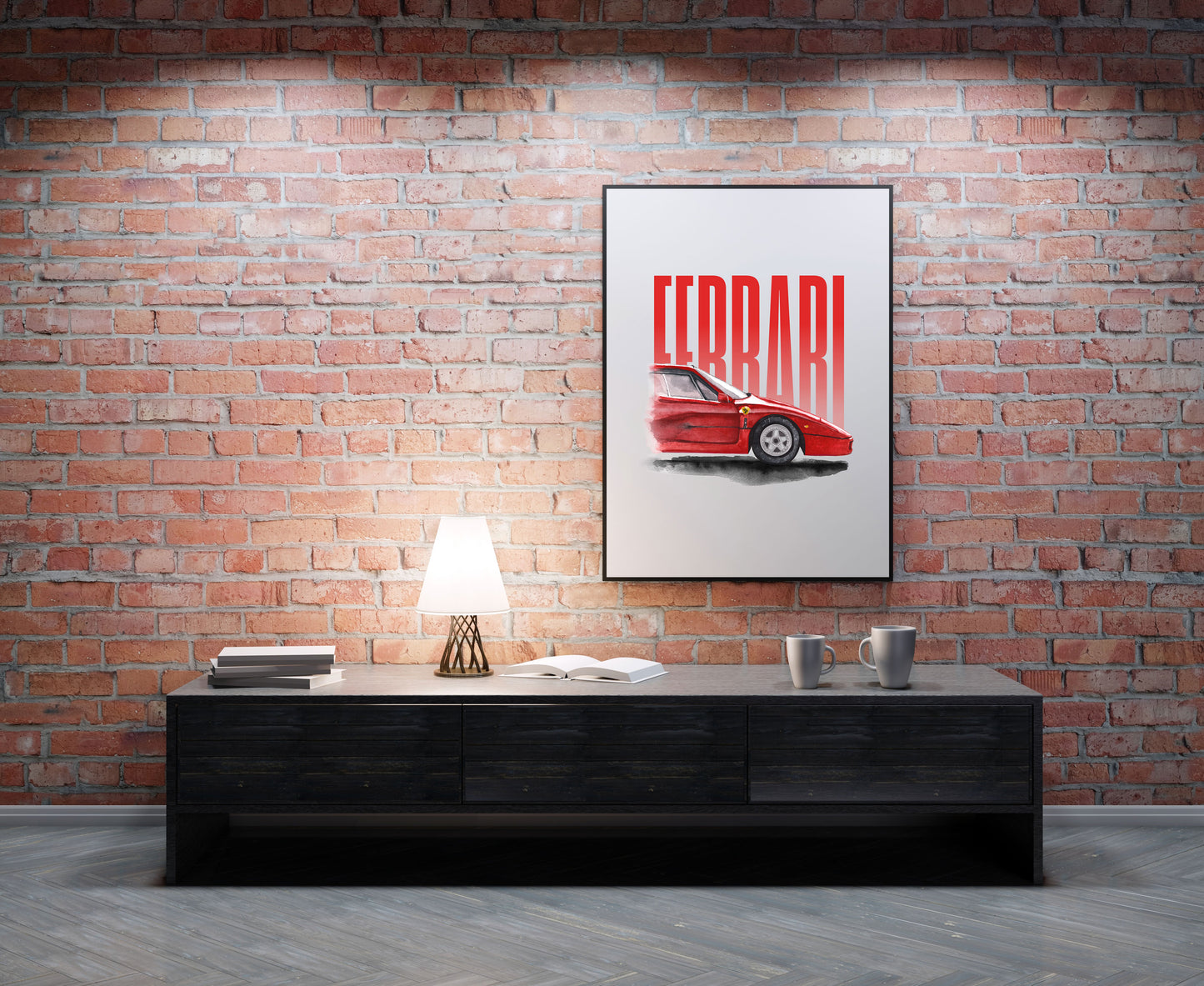 Poster "F40 art"