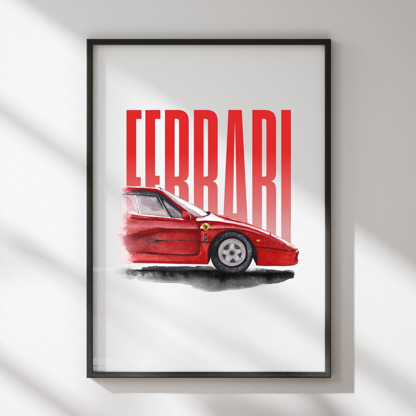 Poster "F40 art"