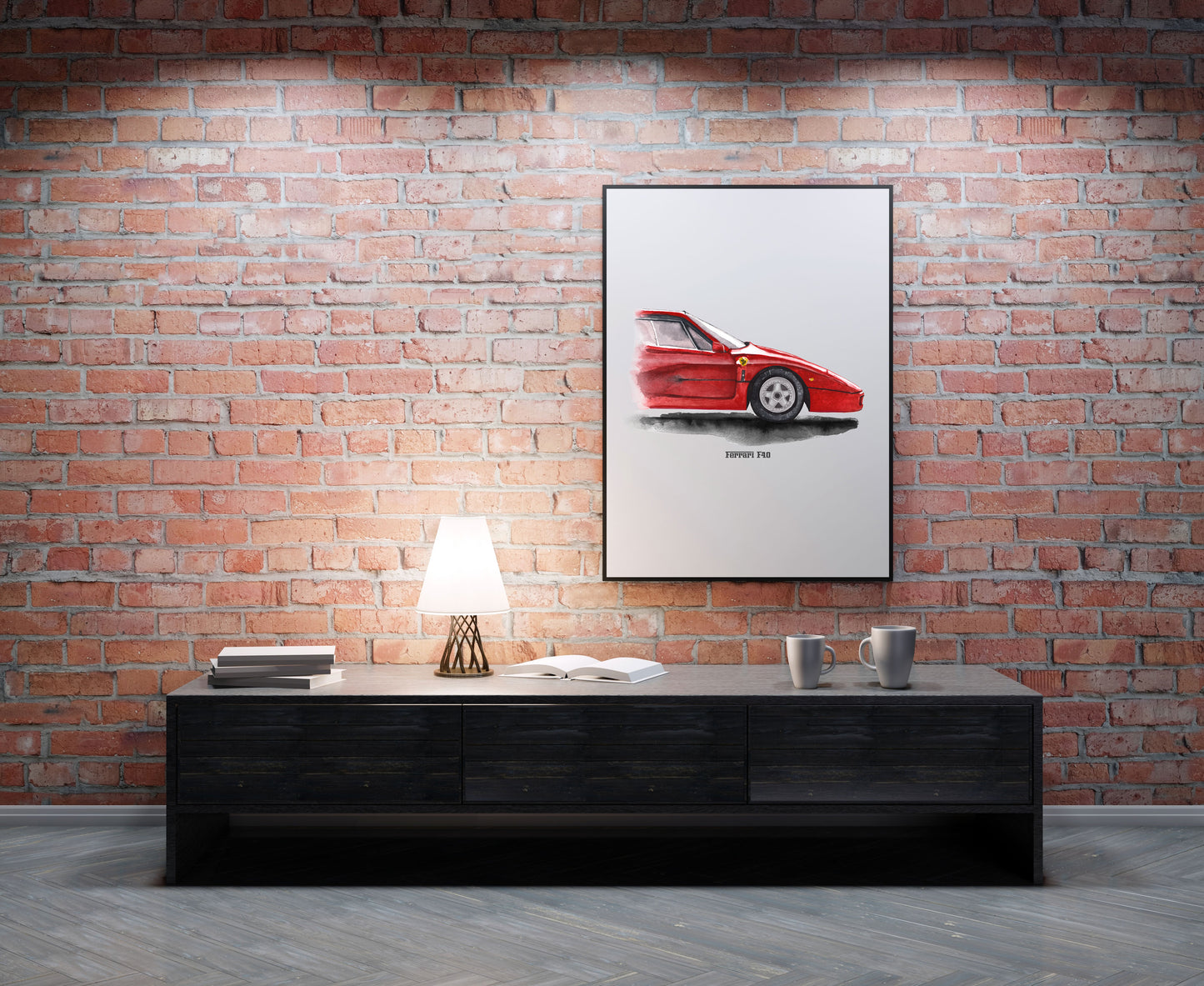 Poster "F40 art"