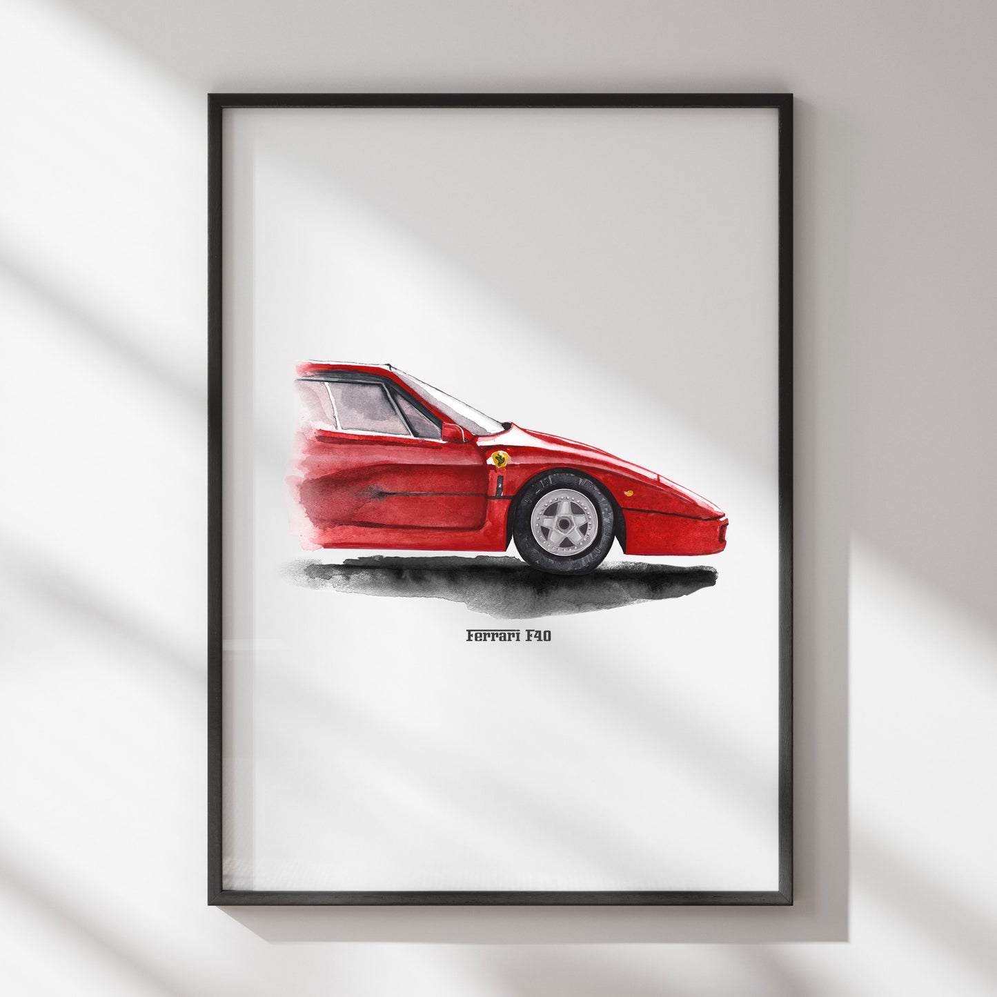 Poster "F40 art"