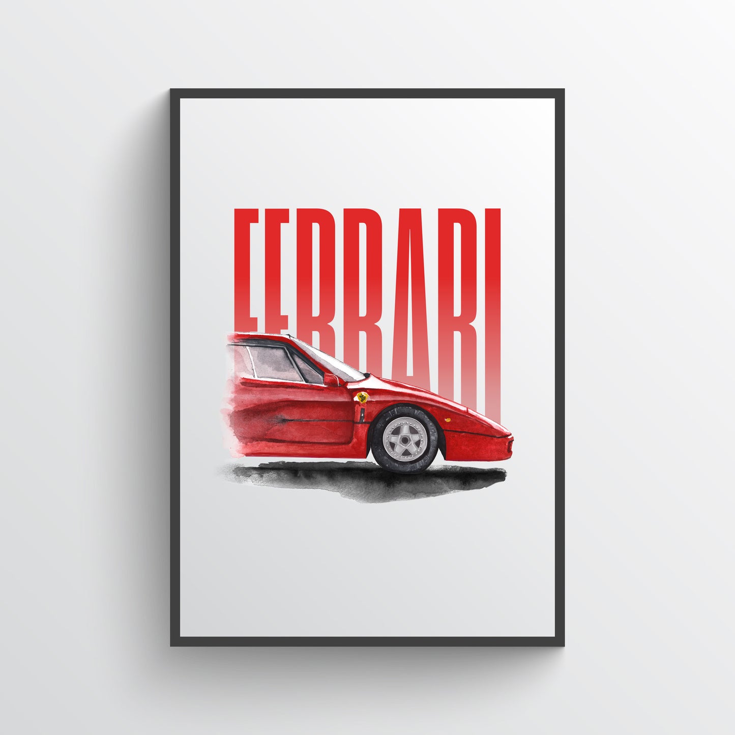 Poster "F40 art"