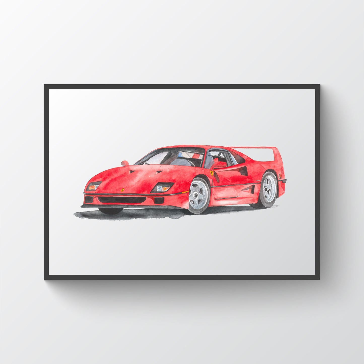 Poster "F40 art"