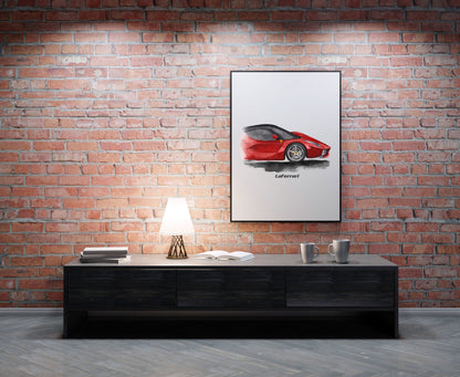 Poster "LaFerrari art"