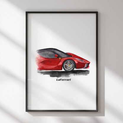 Poster "LaFerrari art"