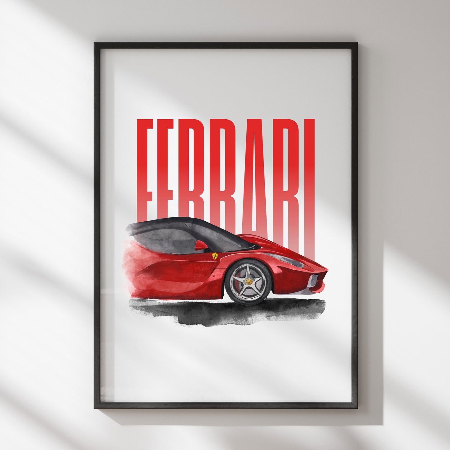 Poster "LaFerrari art"