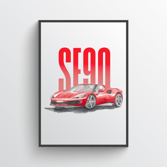 Poster "SF90 art"