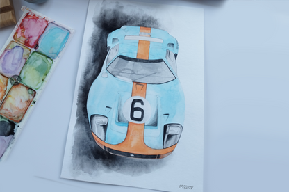 Poster "Legendary GT40"