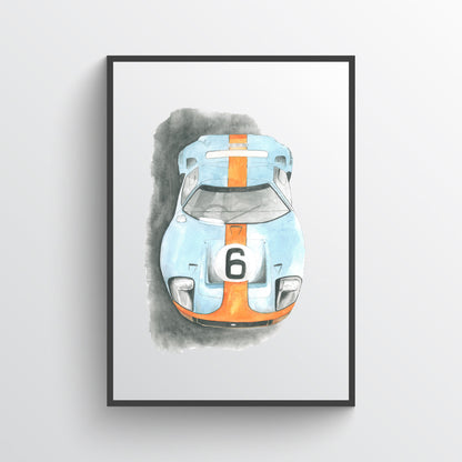 Poster "Legendary GT40"