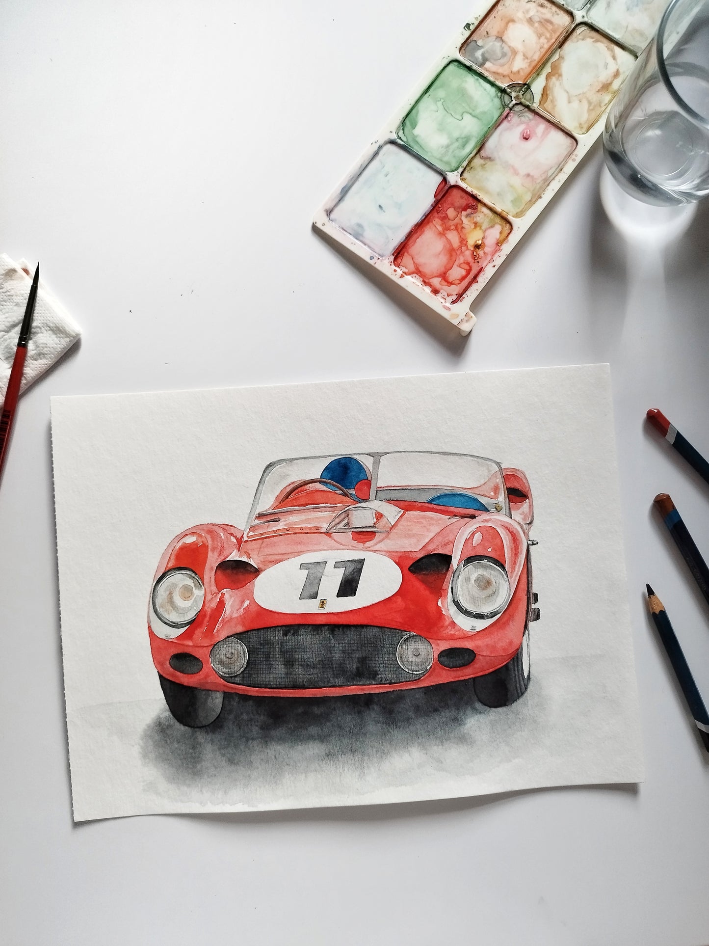 Hoodie "250 GTO art"