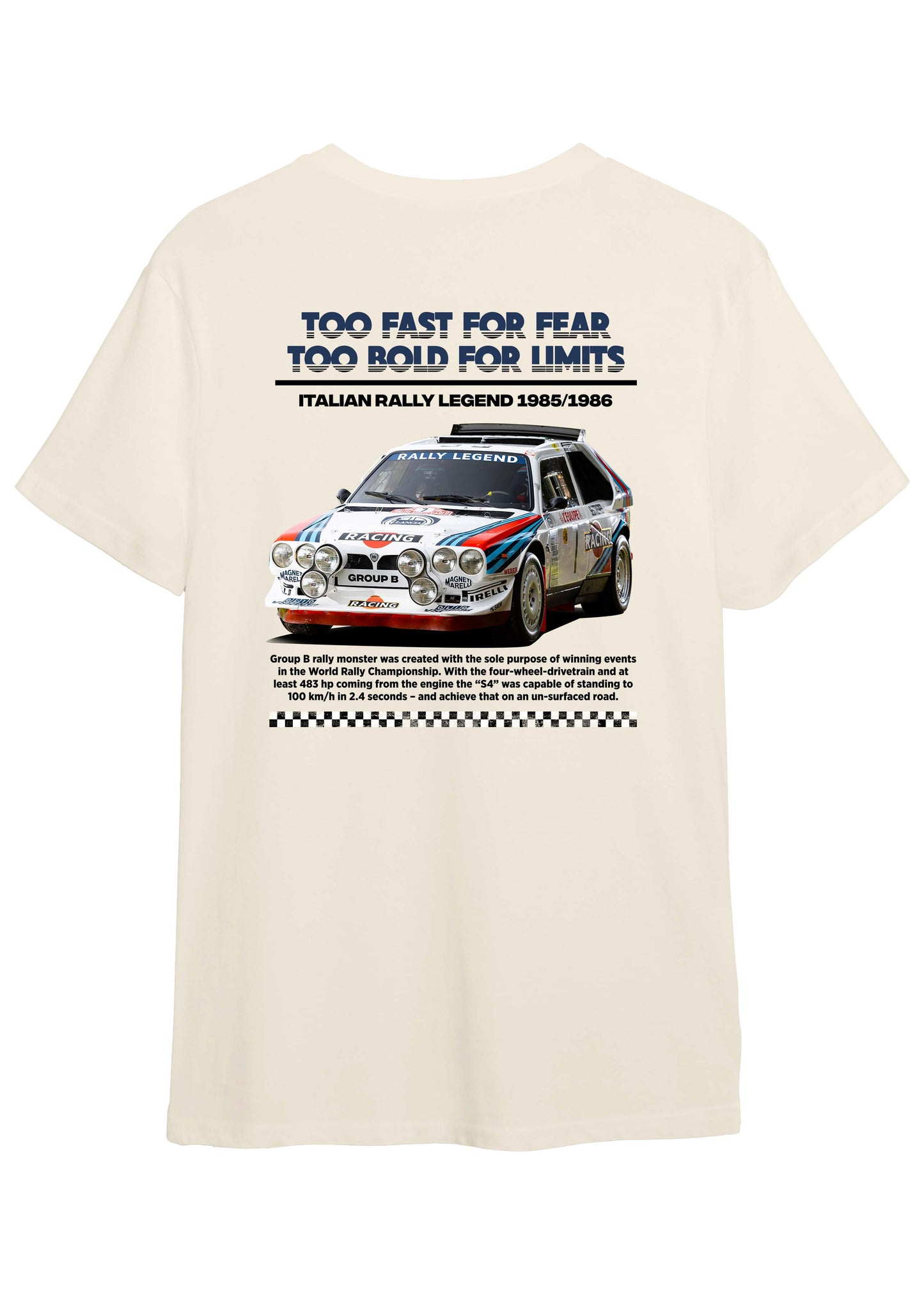 T-shirt "Italian Rally Legend"