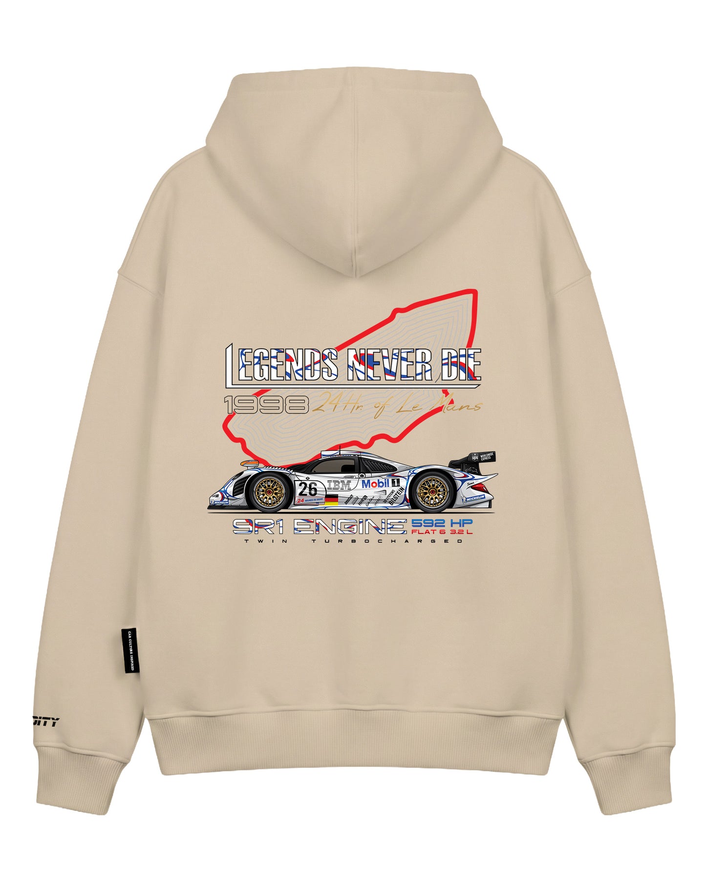 Hoodie "Legends Never Die"