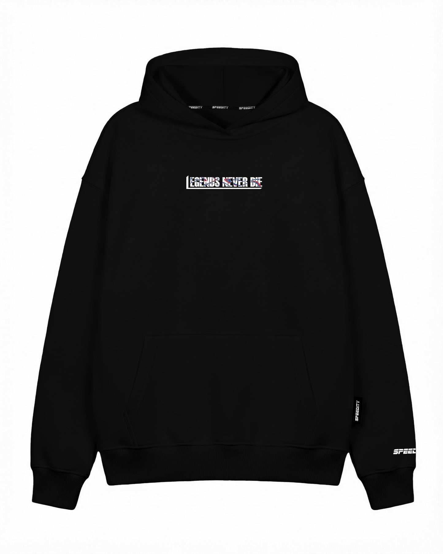 Hoodie "Legends Never Die"